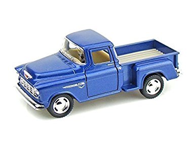 KiNsMART 1955 Chevy Stepside Pick-Up 1/32, Blue