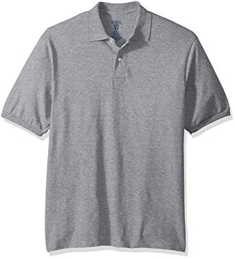 Jerzees Men's Spot Shield Short Sleeve Polo Sport Shirt