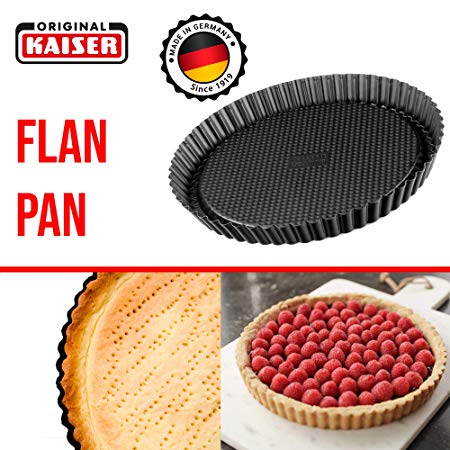 12 inch Nonstick Tart Pan - Pie Pan, Quiche Pan Baking Supplies, Easy Clean Professional Bakeware
