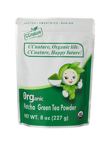CCnature Organic Matcha Green Tea Powder 8oz new