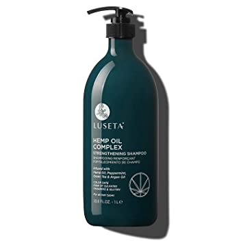 Luseta Hemp Oil Strengthening Shampoo Infused With Hemp Oil & Peppermint 33.8 Fl. Oz.