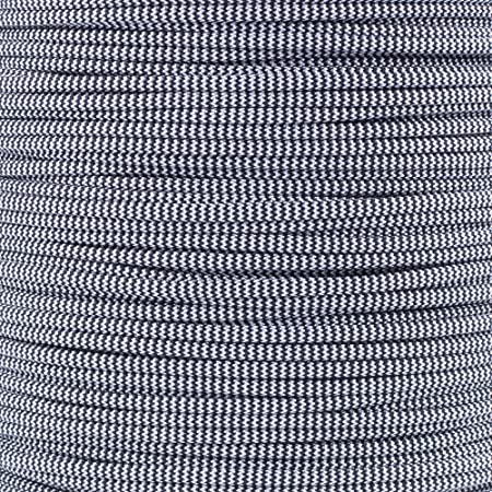 50ft Type III Black & White Camo Paracord 550 Parachute Cord 7 Strand Made in...