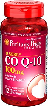 coq-10 100mg 120 softgels