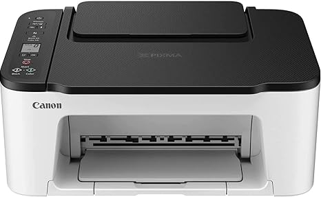 Canon (Used) PIXMA TS3522 Wireless All-in-One Color Inkjet Printer for Home Office, Black - Print, Scan, Copy - 1.5 Segment LCD Display, 4800 x 1200 dpi, USB and WiFi Connection