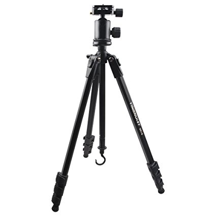 Prous YN01 Photographic Camera Stand Portable Complete Flexible Tripod Mount Outdoor Tripod Professional Portable Camcorder Tripod Stand Units With The Ball Head For Nikon Canon Pentax Sony Olympus Panasonics etc DSLR Camera