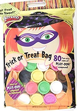 Play Doh Halloween Trick or Treat Bag with 80 Fun Size Cans 0.80oz each