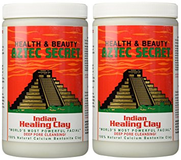 Aztec Secret Indian Healing Clay Deep Pore Cleansing, 1Aztec Secret Indian Healing Clay Deep Pore Cleansing, (2 Pounds) Pack of 2
