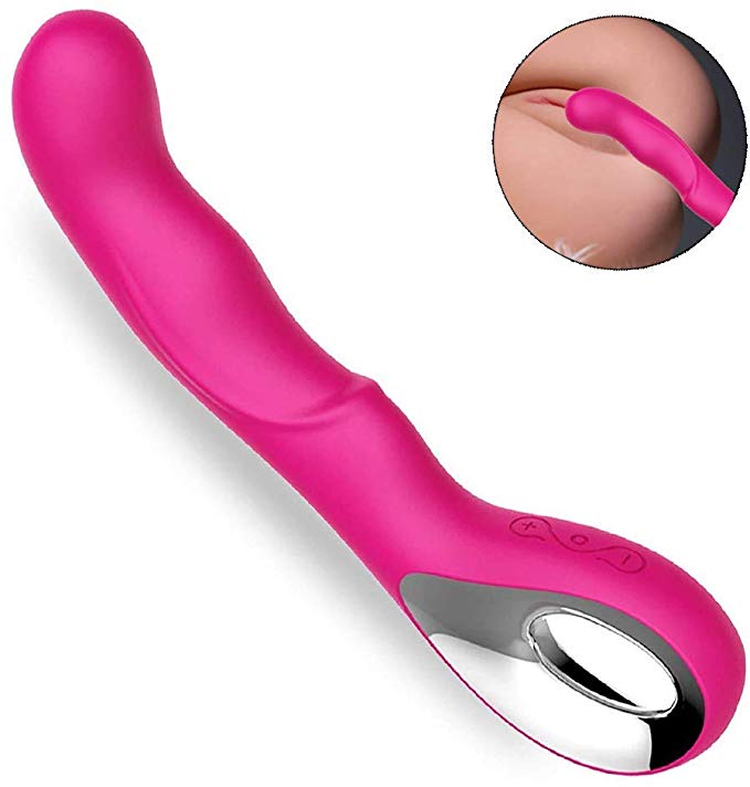 G Spot Dlido Vibrator Adult Sex Toys Thermostatic Clitoris Stimulation, Personal Dildo Vibrator G piont Clit Stimulator 10 Vibration Modes Rechargeable Silicone Vibrator Clitoris Vagina Massager