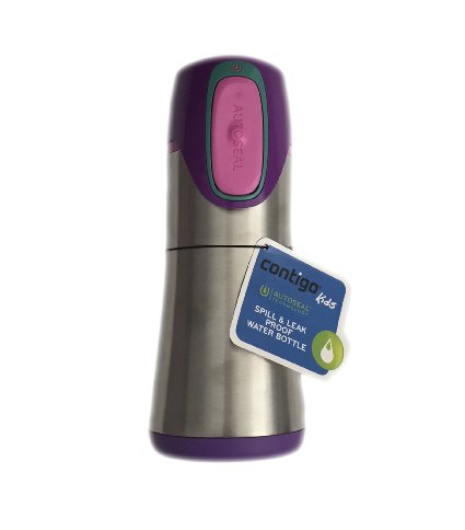 Contigo Autoseal Stainless Steel Scout Kids Cup, 12-ounce, Lilac