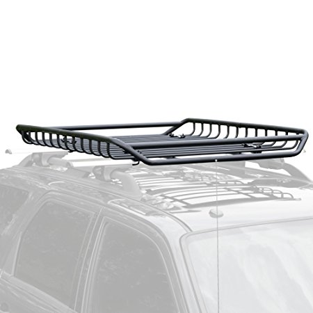 Apex RB-1512 Black Car Top Roof Rack Carrier Mesh Basket