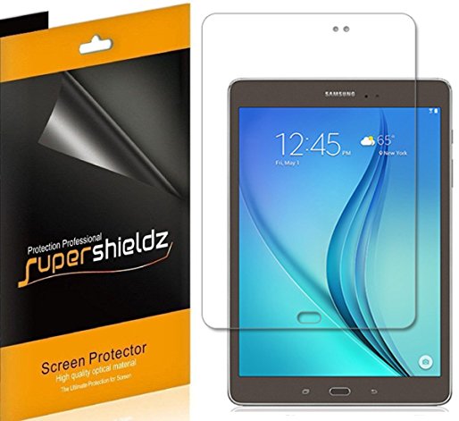 [3-Pack] Supershieldz for Samsung Galaxy Tab A 8.0 inch Screen Protector, Anti-Bubble High Definition Clear Shield   Lifetime Replacements Warranty (SM-T350)