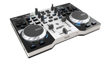 Hercules DJControl Instinct S series, ultra-mobile USB DJ Controller with Audio Outputs for use with your Headphones and your Speakers (4780833)