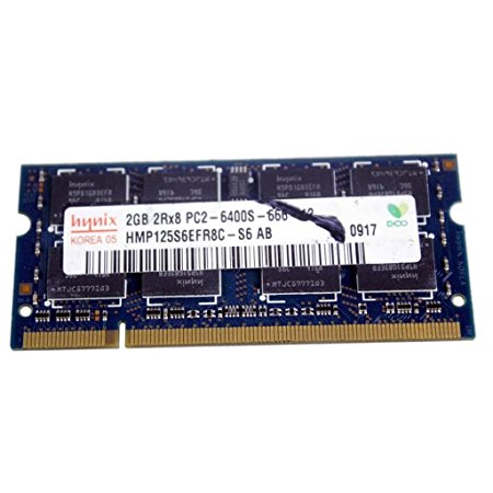 Hynix 2GB DDR2 RAM PC2-6400 200-Pin Laptop SODIMM Major/3rd