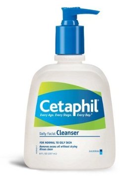 Cetaphil Daily Facial Cleanser, for Normal to Oily Skin, 20 Oz Bottles (Pack of 2)