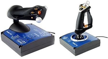 Saitek J24C X45 Flight Control System Joystick and Throttle (USB)