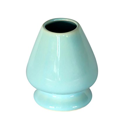 KENKO - Matcha Whisk Stand - BLUE - Ceramic Holder for Bamboo Matcha Chasen - BEST Japanese Tea Set Accessories!
