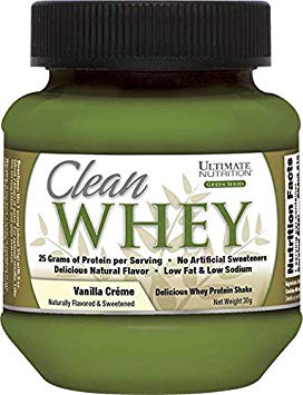 Ultimate Nutrition Clean Whey Protein | Naturally Sweetened | Gluten Free, Great Tasting | No Artificial Flavors or Added Sugar | Vanilla Creme | Sample Size