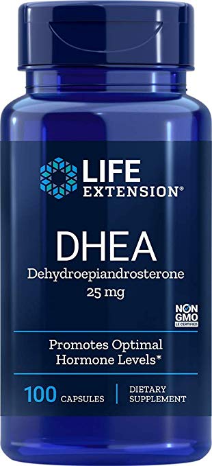 Life Extension DHEA, 25 Mg, 100 capsules