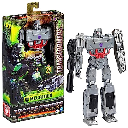 Transformers Toys Rise of The Beasts Movie, Titan Changer Megatron Converting Action Figure for Ages 6 and up, 11-inch