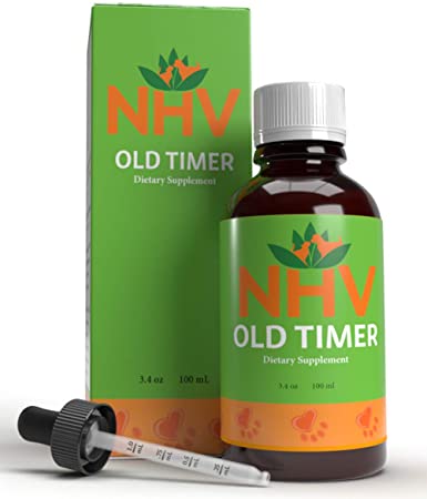 NHV Old Timer - Natural Liquid Support for Joint Mobility in Dogs and Cats