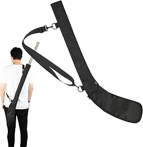 Cosmos Ice Hockey Stick Bag Hockey Stick Travel Carrying Bag with Adjustable Shoulder Strap for Men Adult Hockey Stick Accessories, Suggest for Stick Lie from 4 to 7