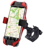 Bike Mount Liger Universal SuperGrip Bike Mount Handlebar Holder for iPhone 65s5c4s Galaxy S5S4S3S2 HTC One and Other Smartphones and GPS Holds Devices Up To 35in Wide