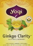 Ginkgo Special Formula Tea Organic Yogi Teas 16 Bag