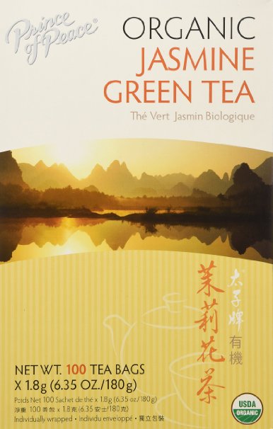 Organic Jasmine Green Tea Prince Of Peace 100 Bag