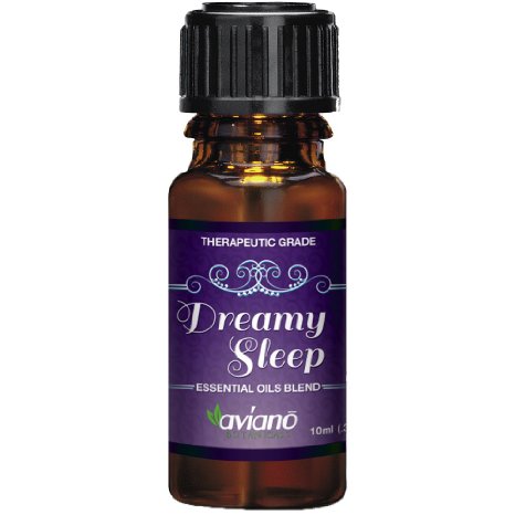 Dreamy Sleep Synergy Essential Oil Blend for Good Night - 100 Pure and Premium Essential Oil Blend By Aviano Botanicals