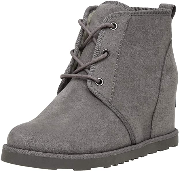 Dunes Women's Kim hidden wedge boot  Memory Foam & Wide Widths available