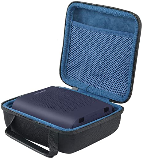 co2crea Hard Travel Case for Bose SoundLink Color 2 Bluetooth Speaker II (Black Case   Inside Midnight Blue)