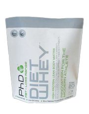6 Pack of PhD Nutrition Diet Whey Belgian Chocolate 1000 g