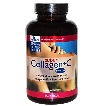 Neocell Super Collagen Plus C Tablets - 250 per pack -- 1 each.