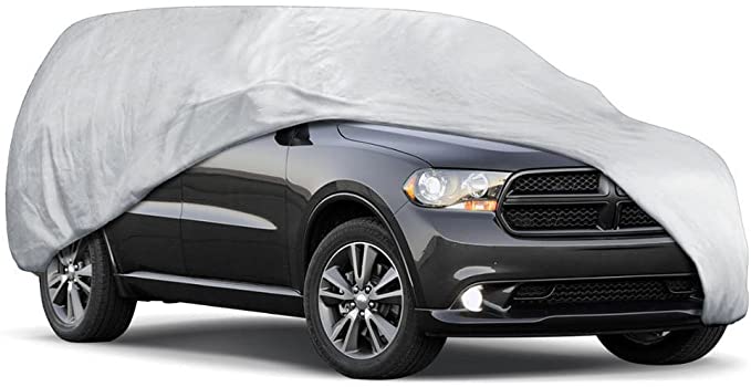 Motor Trend All Season WeatherWear 1-Poly Layer Snow Proof, Water Resistant Car Cover Size XL1 - Fits up to 210"