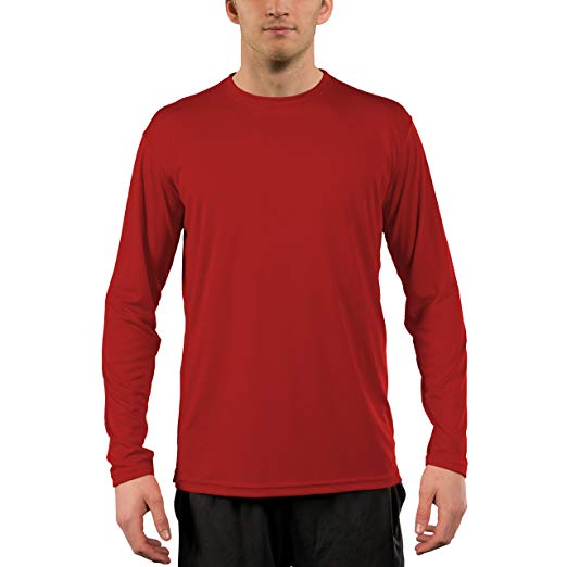 Vapor Apparel Men's UPF 50  Sun Protection Performance Long Sleeve T-Shirt