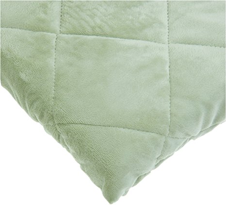 Carters Velour Playard Fitted Sheet, Sage (Discontinued by Manufacturer)