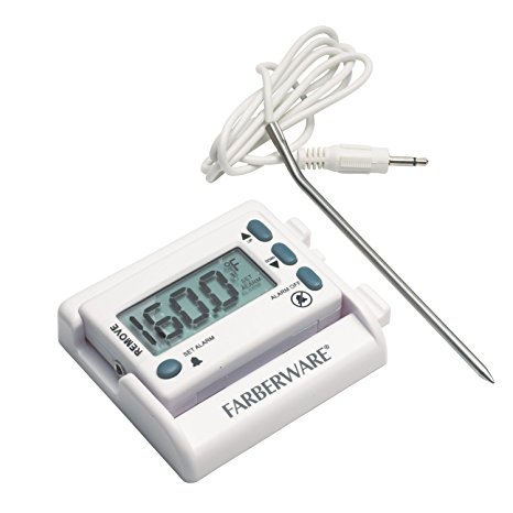 Farberware Digital Classic Alert Oven Probe Thermometer/ Timer