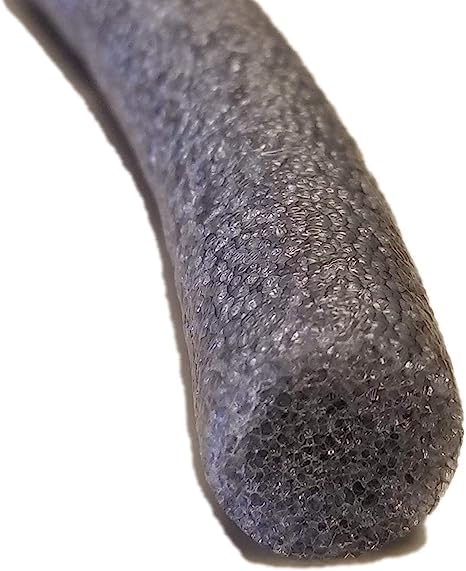 Sashco 30251 Pre-Caulking Filler Rope Backer Rod Roll, 100' Length x 1/4" Width, Grey, 1/4" x 100' - 1 Pack