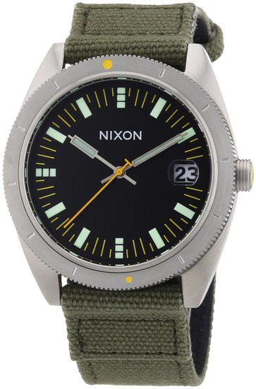 Nixon The Rover II Watch in Surplus & Black