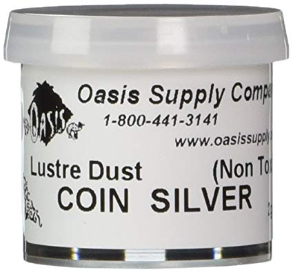 Oasis Supply Company Luster Dust, Nu Silver, 2 Gram