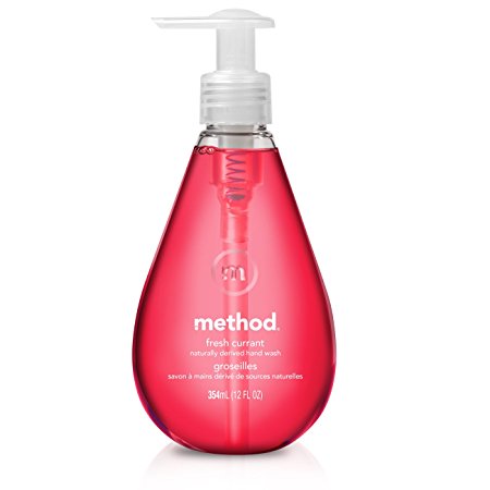 Method Gel Hand Wash, Fresh Currant, 12 Ounce