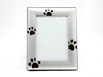 Skyway Puppy Dog Paw Print Pet Photo Picture Frame Silver - 4 x 6