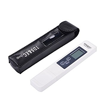 Modernway Digital Water Quality Tester,Professional TDS,EC and Temperature Meter,0-9990ppm,0-9990us/cm,+/-2% High Accuracy for Drinking Water,Hydroponics,Gardening,Aquariums,Pools and Spas(TDS-EC)