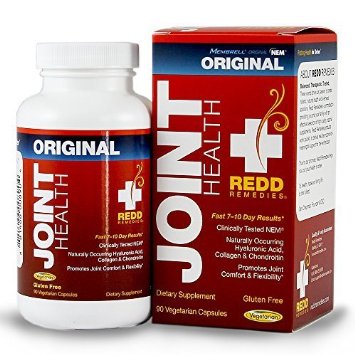 Redd Remedies JointHealth Original - Joint Health Supplement - Reduces Suffering From Connective Tissue And Joint Problems - Promotes Joint Comfort & Flexibility - 90 Vegetarian Capsules