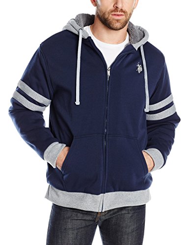 U.S. Polo Assn. Men's Fleece Hooded Jacket