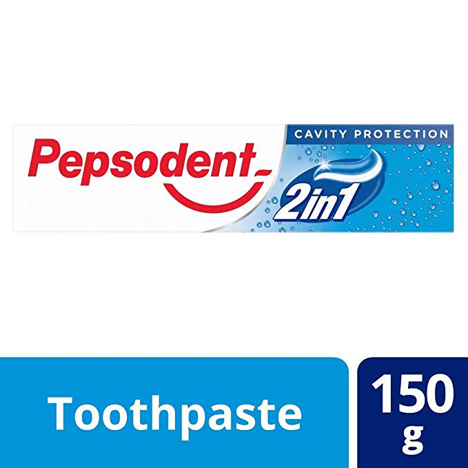 Pepsodent 2 in 1 Toothpaste, 150 g