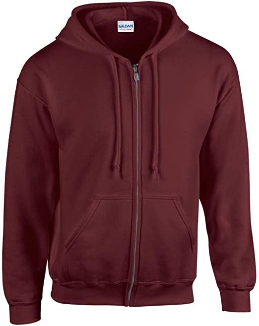 Gildan Men's Fleece Zip Hooded Sweatshirt