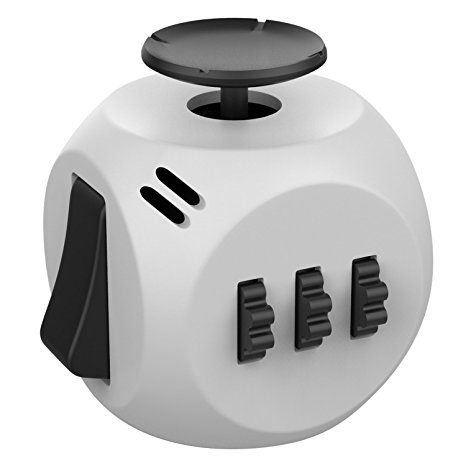 Helect Fidget Cube Anti-Stress / Anti-Anxiety Fidget Toys for Children, Teens, Students, Adults Stress Reliever