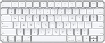 Apple Magic Keyboard Wireless Bluetooth Rechargeable Works with Mac iPad iPhone US English White