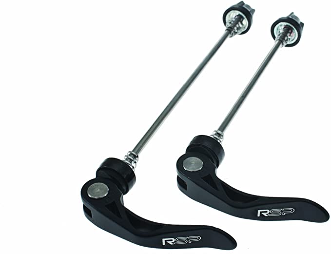 RSP Quick Release Wheel Skewer Set - Black